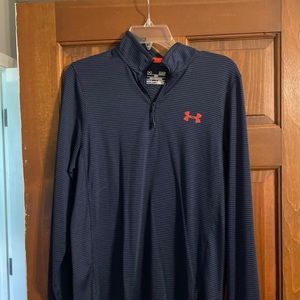 Men’s Under Armour cold gear quarter zip size small